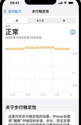 洛浦iPhone手机维修如何在iPhone开启'步行稳定性通知'