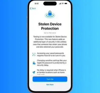 洛浦苹果授权维修店分享被盗设备保护功能开启方法 