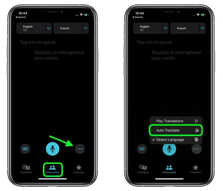 洛浦苹果手机维修分享iOS 15 “翻译” App 新改进 